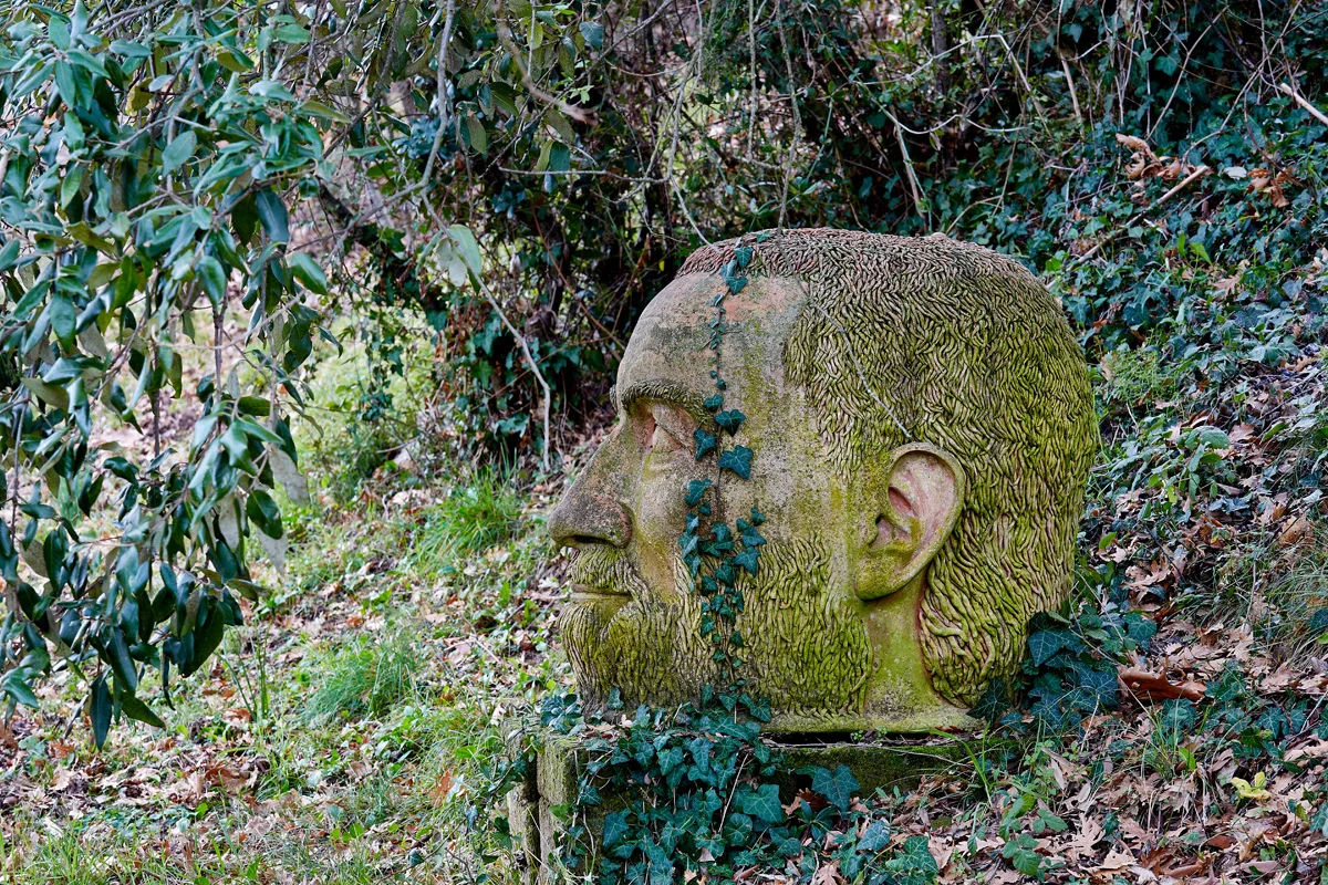 blog fotografia scultura in terra cotta, testa